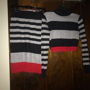 Two piece 3 color combination.